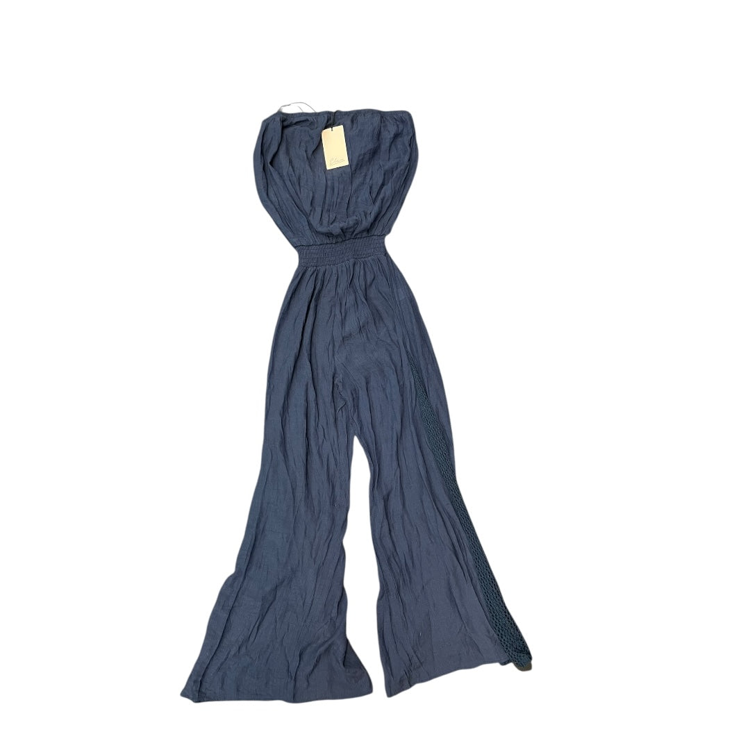 Jumpsuit By Elan In Navy, Size:L