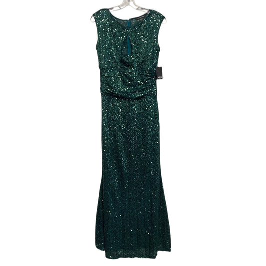 Dress Party Long By Marina In Green, Size:S