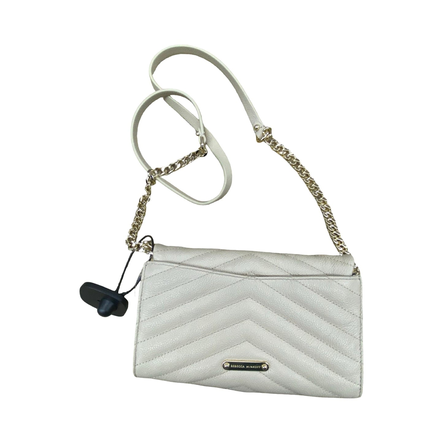 Handbag Designer By Rebecca Minkoff In Beige, Size:Small