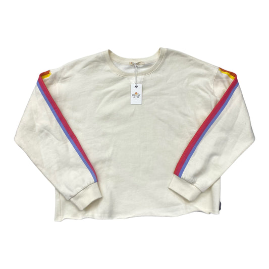 Sweatshirt Crewneck By Marine Layer In White, Size:S