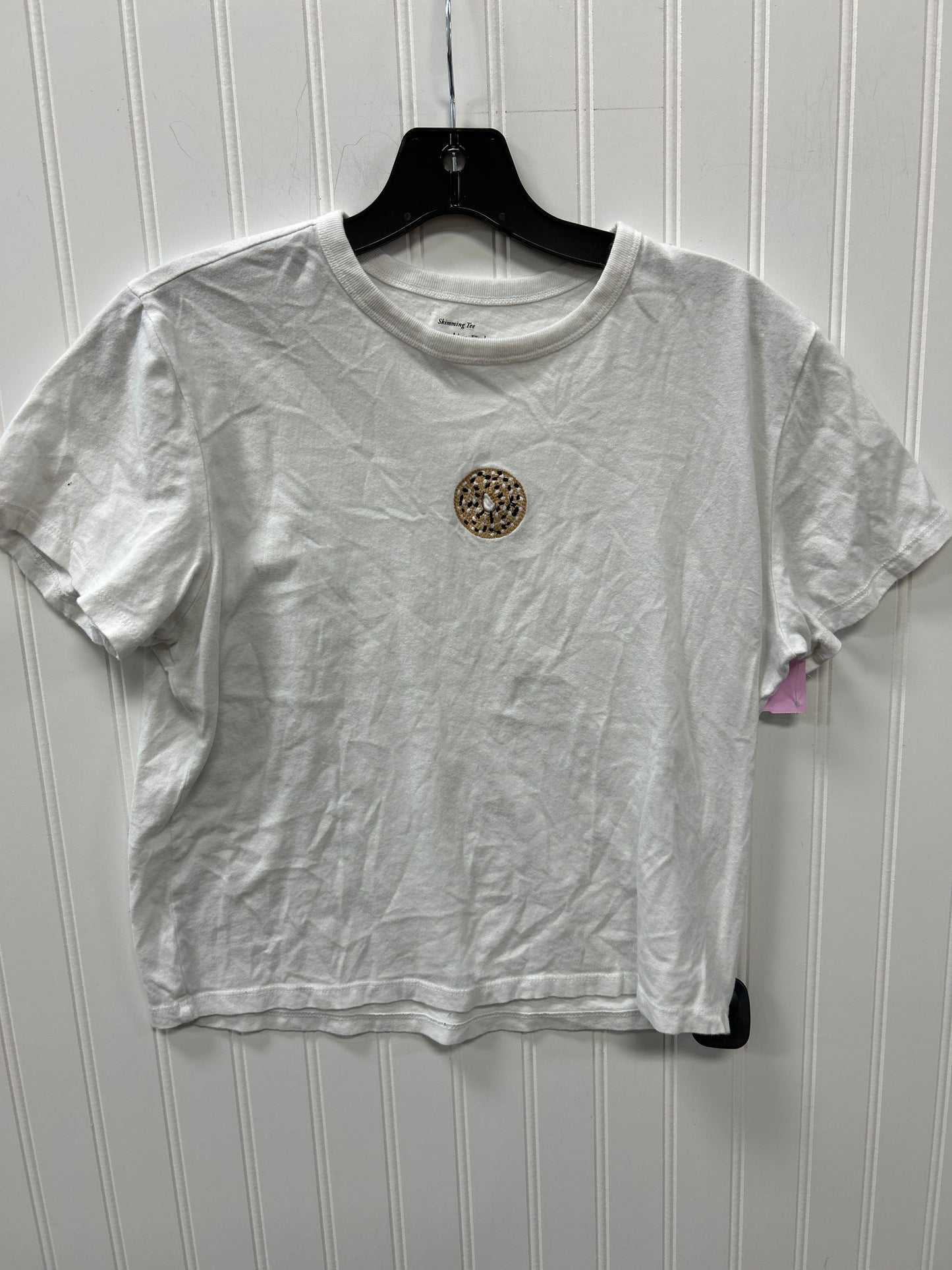 Top Ss Basic By Abercrombie And Fitch In White, Size:M