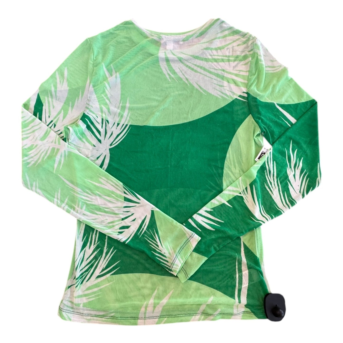 Sheer Top Ls By AFRM In Green, Size:L
