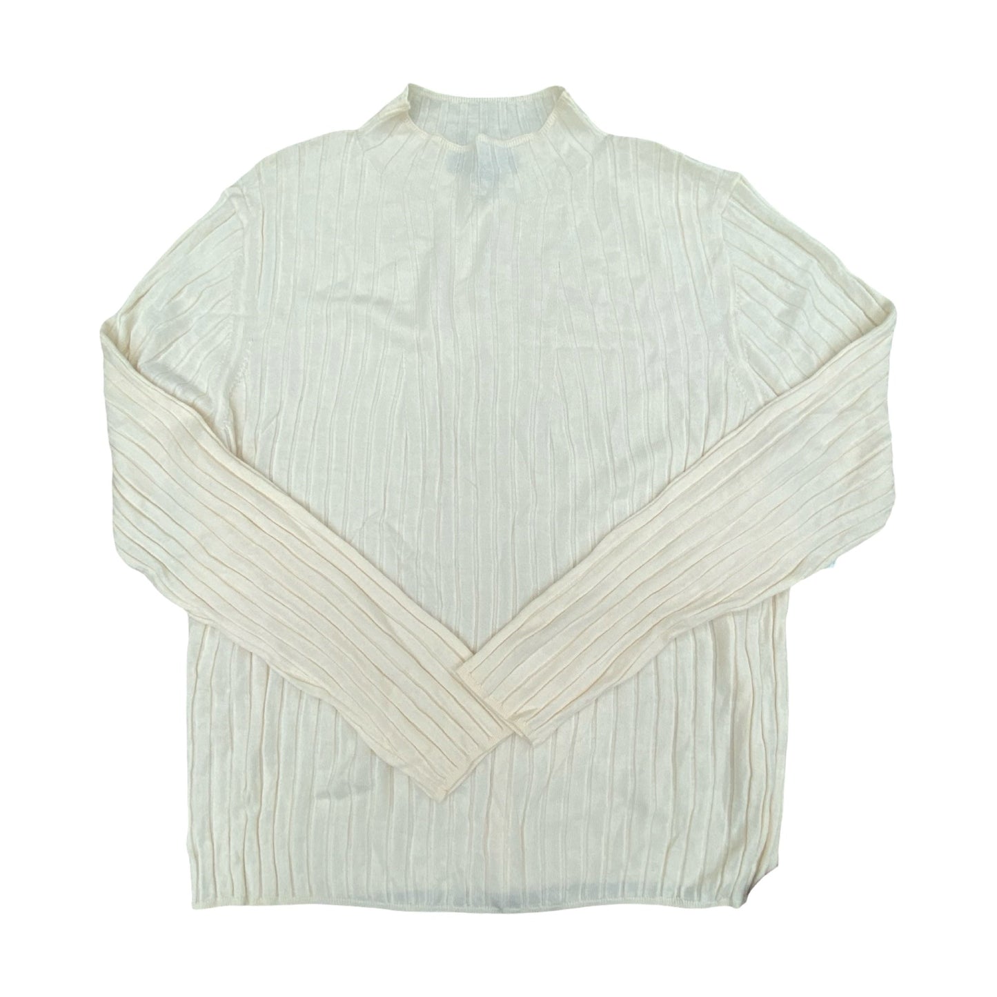Sweater By Banana Republic In Cream, Size:Xl