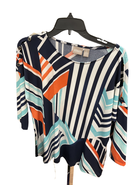 Top 3/4 Sleeve By Chicos  Size: M
