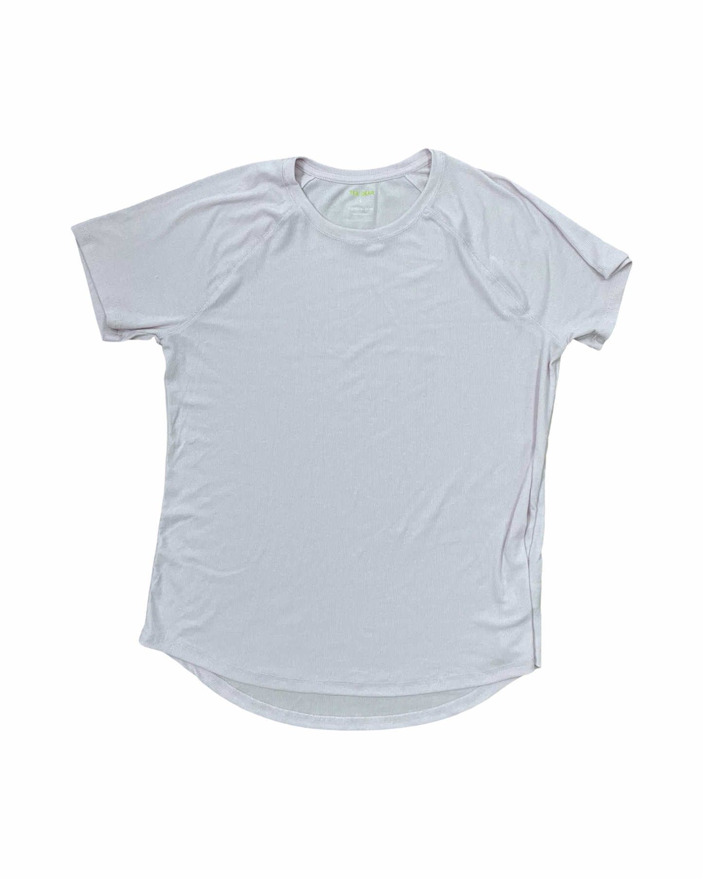 Top Ss Basic By Tek Gear In Pink, Size:L