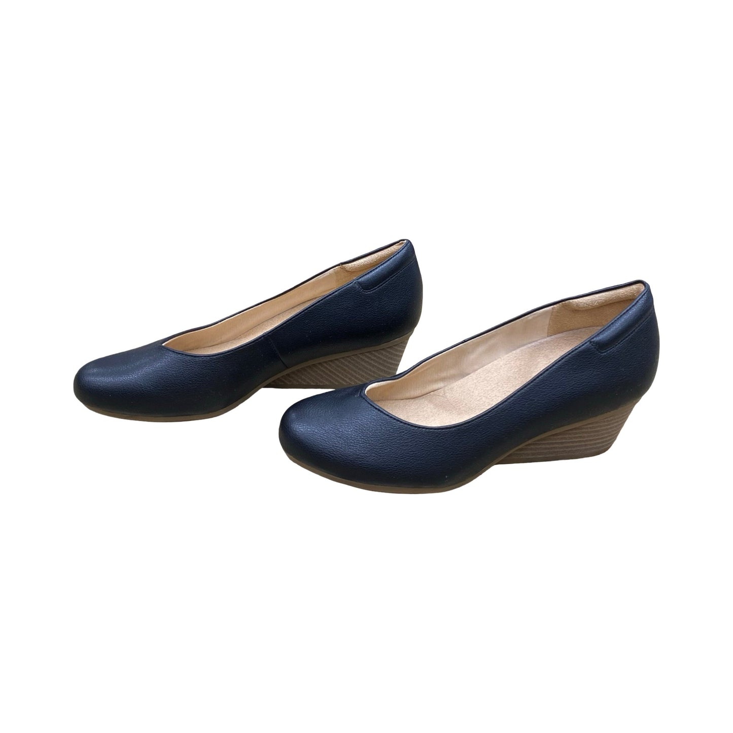 Shoes Heels Wedge By Dr Scholls In Black, Size:8