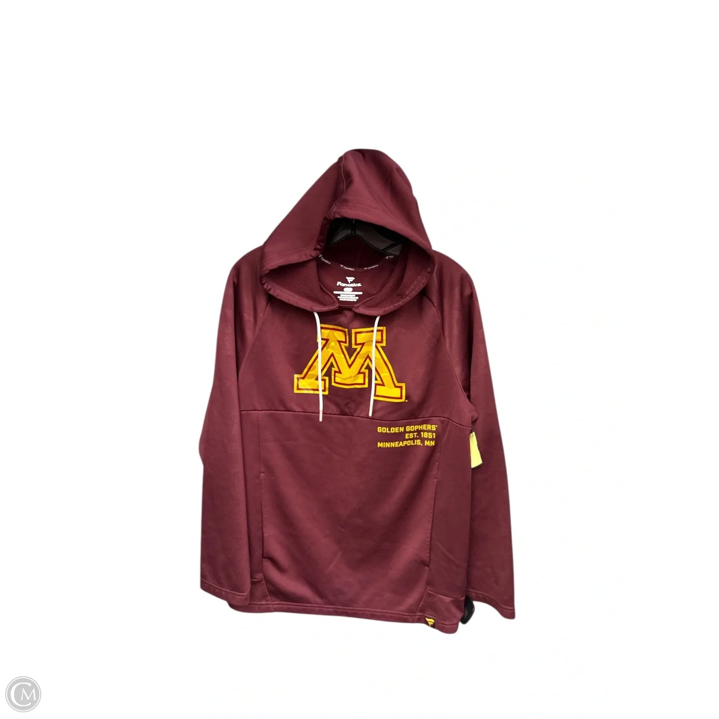 Sweatshirt Hoodie By Fanatics In Maroon, Size: M