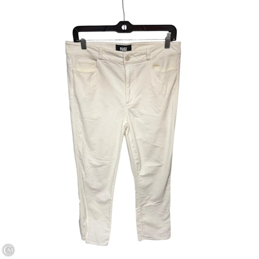 Pants Corduroy By Paige In Ivory, Size: 30