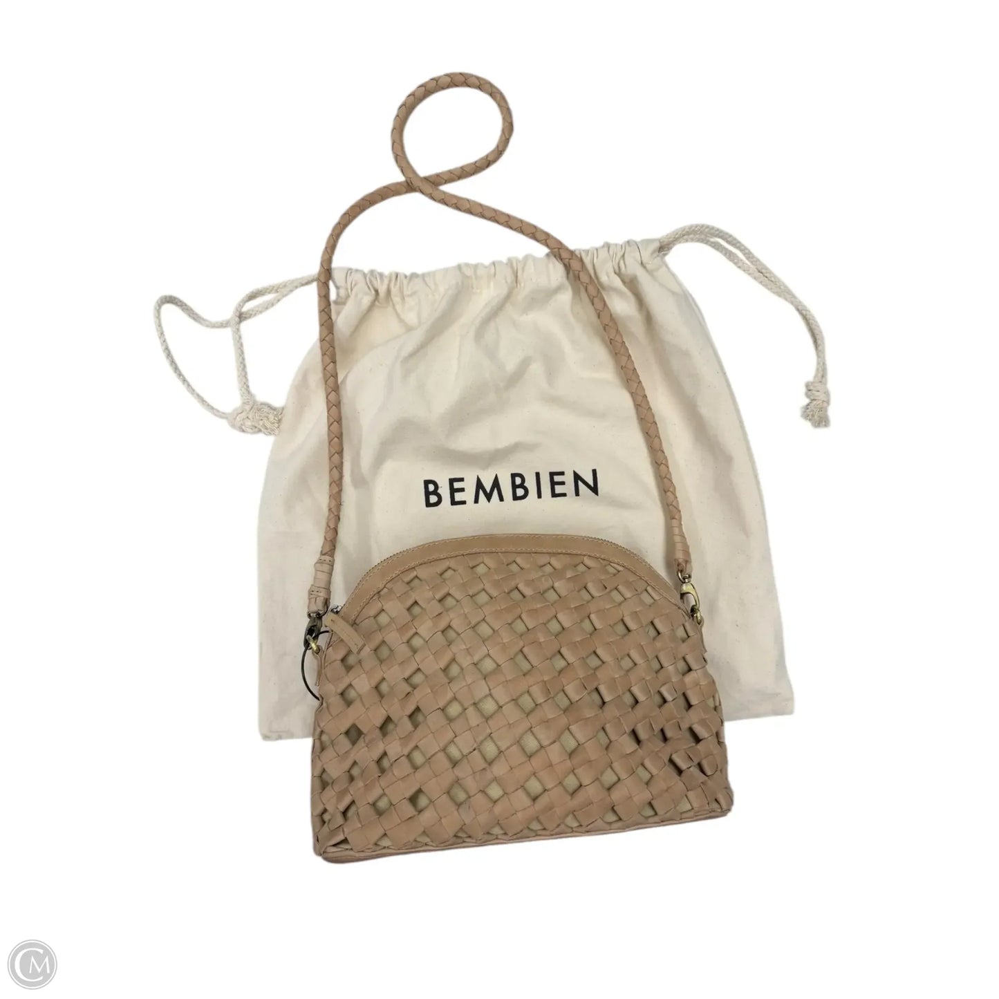 Handbag Leather By Bembien, Size: Small
