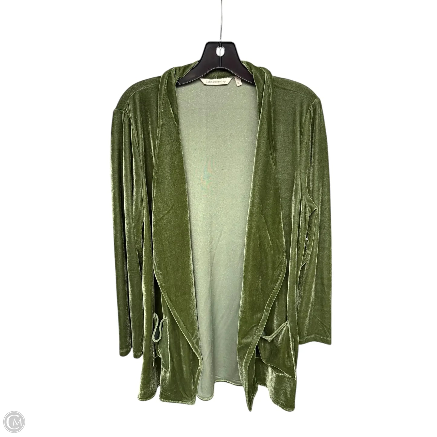 Blazer By Soft Surroundings In Green, Size: L