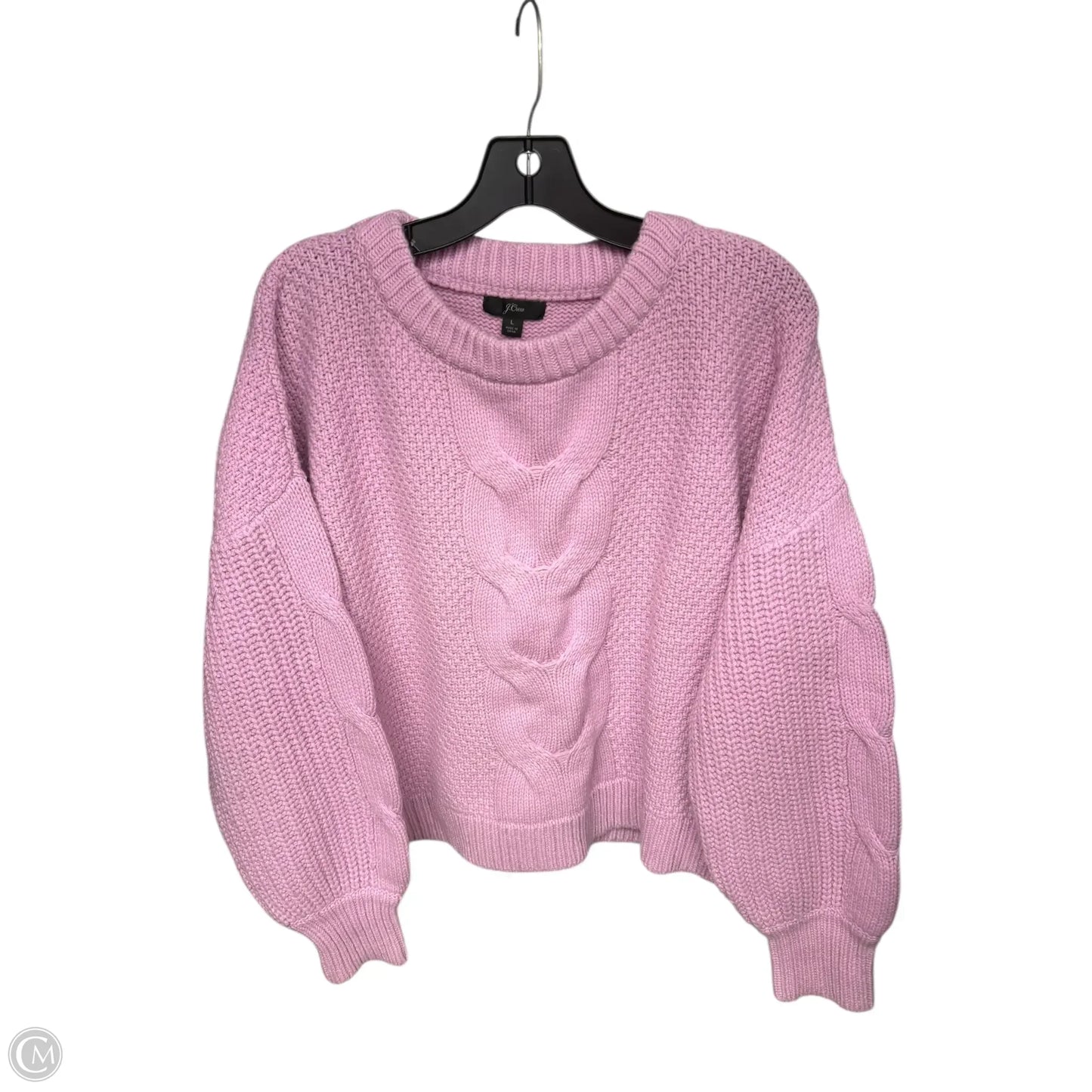 Sweater By J. Crew In Purple, Size: L