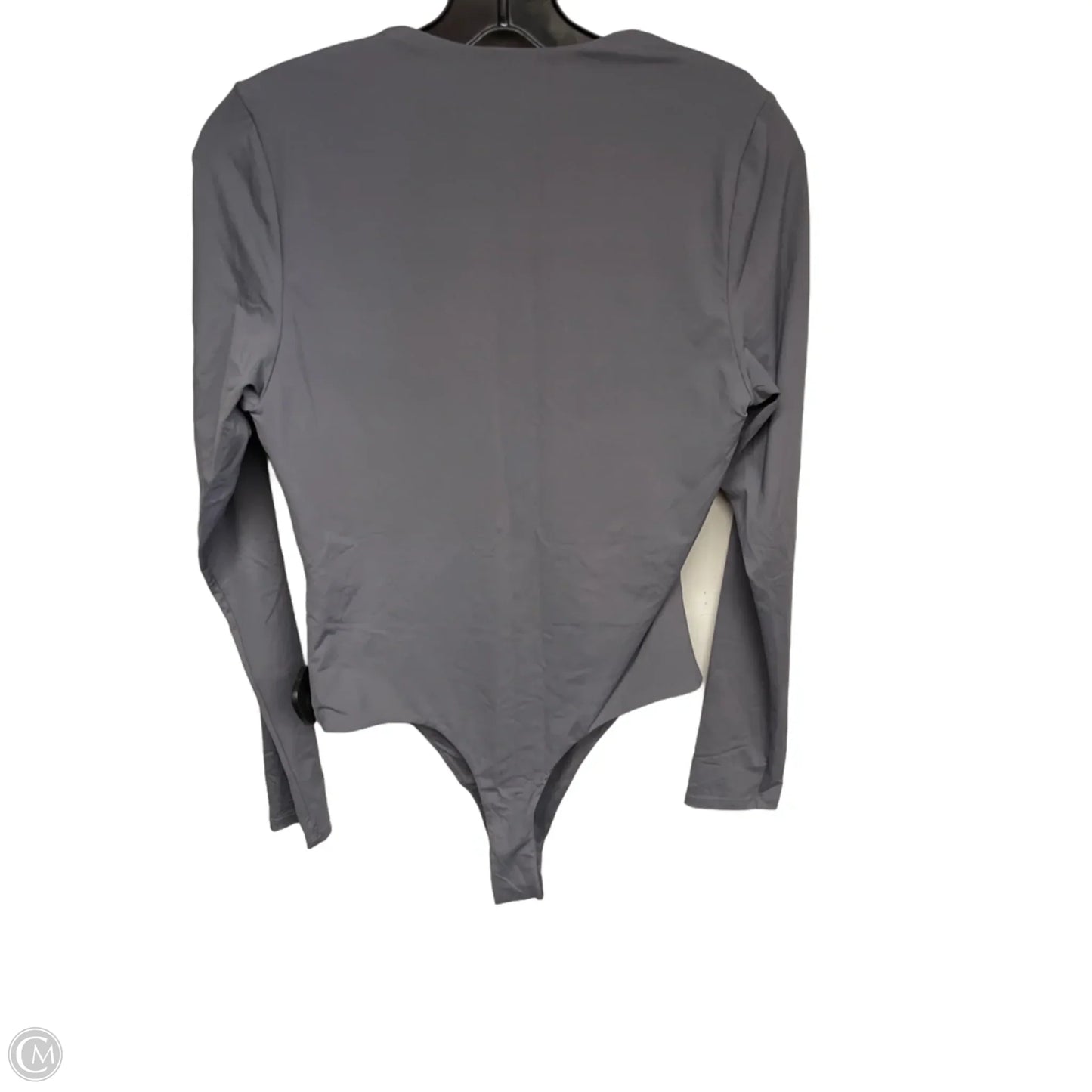 Bodysuit By Clothes Mentor In Grey, Size: Xl