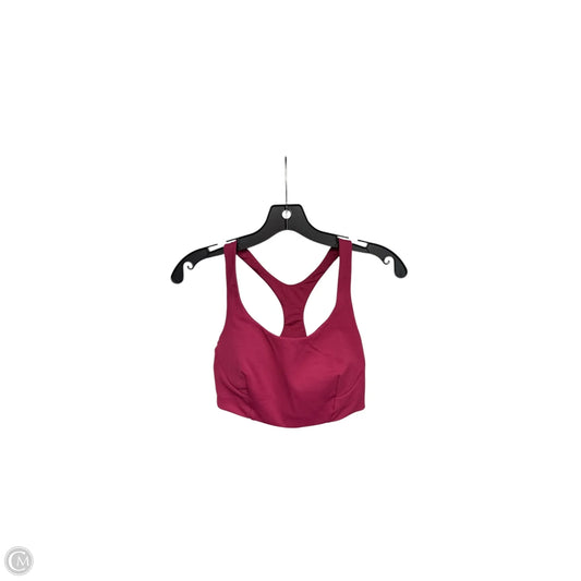 Athletic Bra By Lululemon In Pink, Size: 8