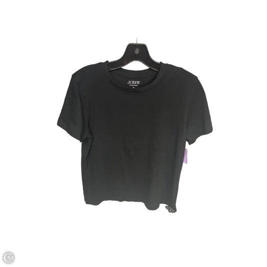 Top Short Sleeve Basic By J. Crew In Black, Size: M