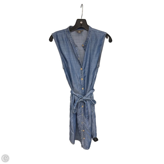 Dress Casual Midi By Tommy Bahama In Blue Denim, Size: S