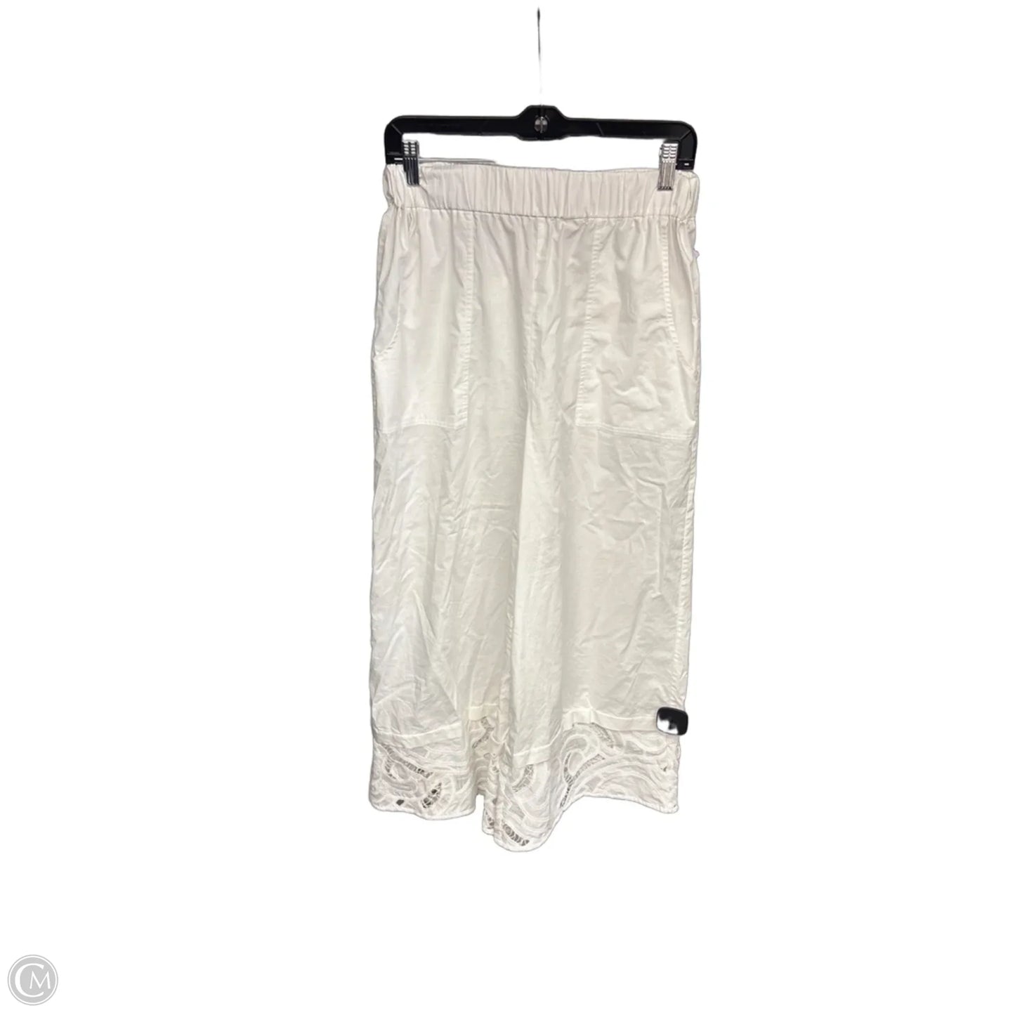 Pants Wide Leg By Banana Republic In White, Size: S