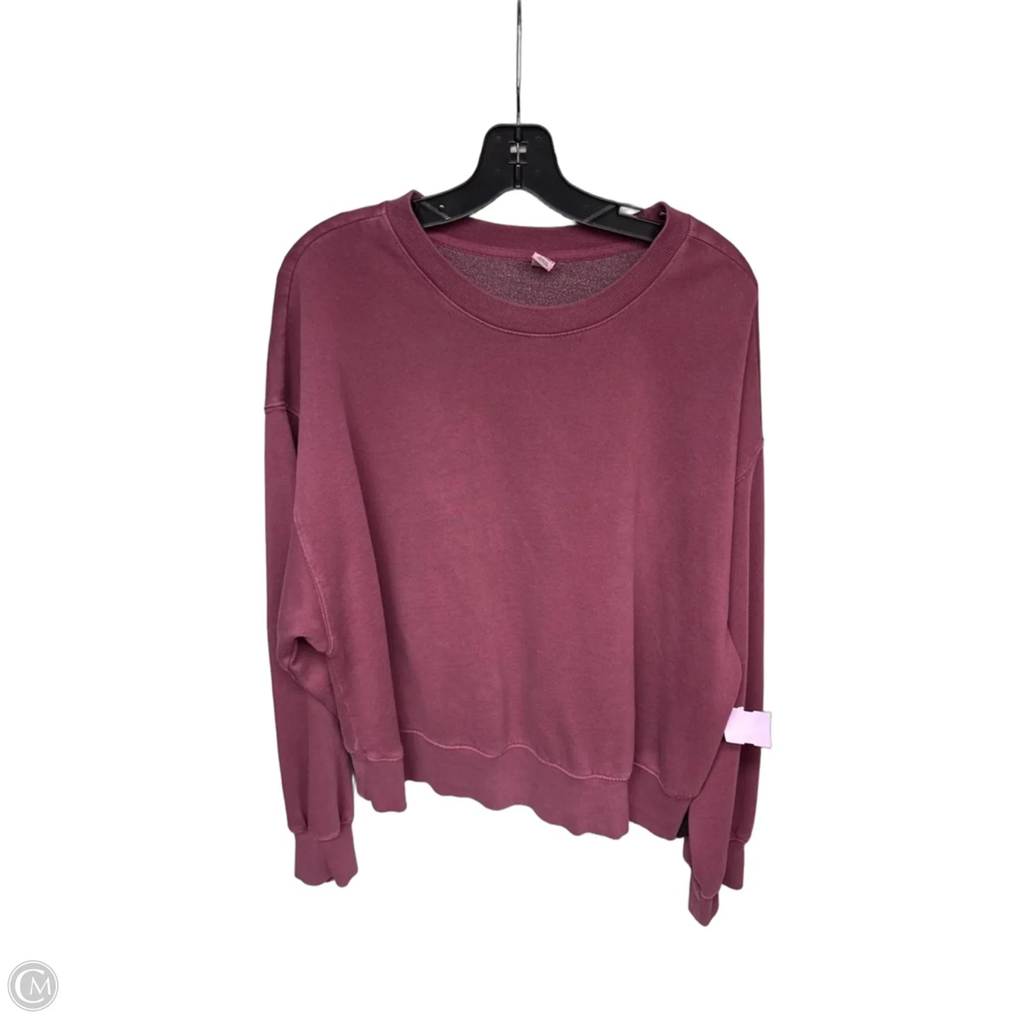 Sweatshirt Crewneck By Old Navy In Mauve, Size: Xl