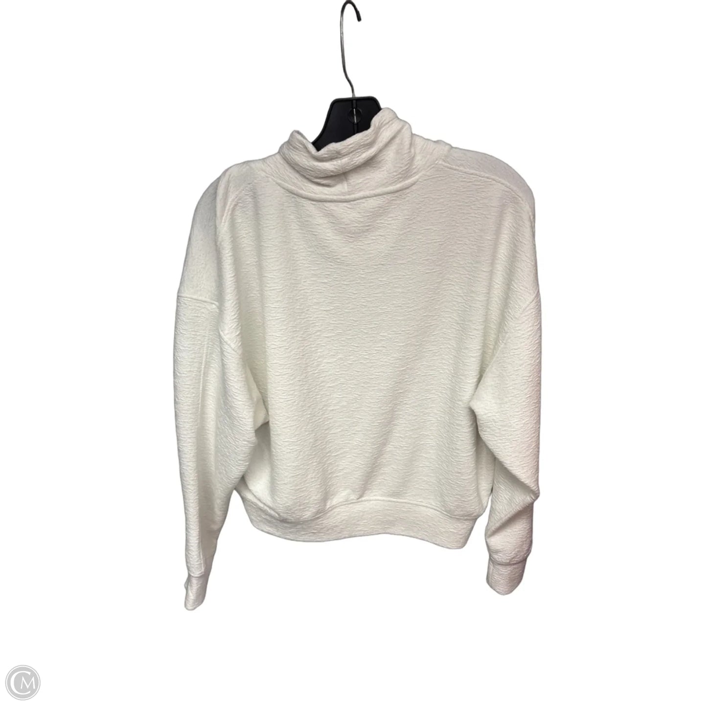 Sweatshirt Collar By Danskin In White, Size: Xs