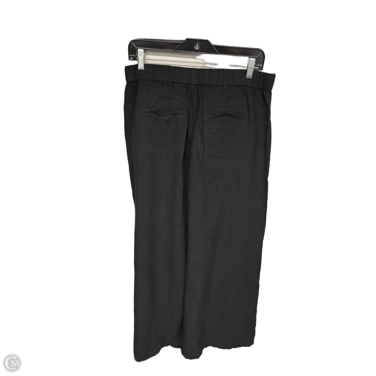 Pants Linen By Nic + Zoe In Black, Size: 10