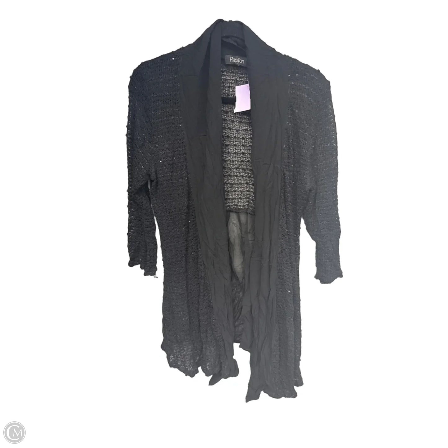 Shawl By Papillion In Black, Size: Xl