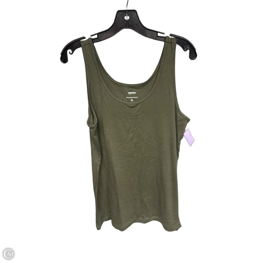 Tank Top By Sonoma In Green, Size: Xl