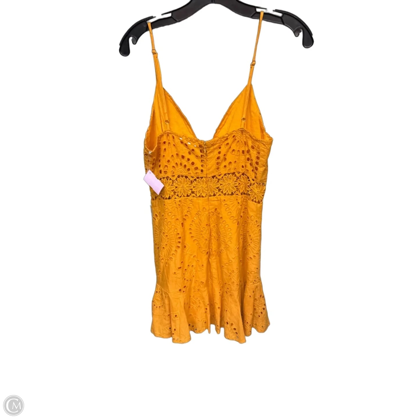 Dress Casual Short By Clothes Mentor In Orange, Size: M