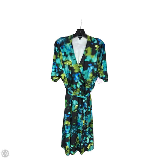Dress Casual Maxi By Torrid In Black & Blue, Size: 2x