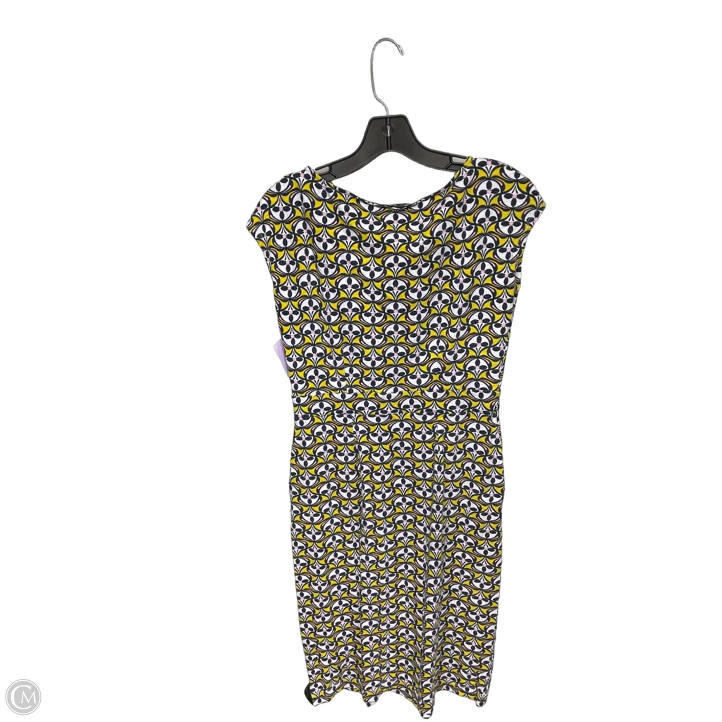 Dress Casual Midi By Boden In Pink & Yellow, Size: 6