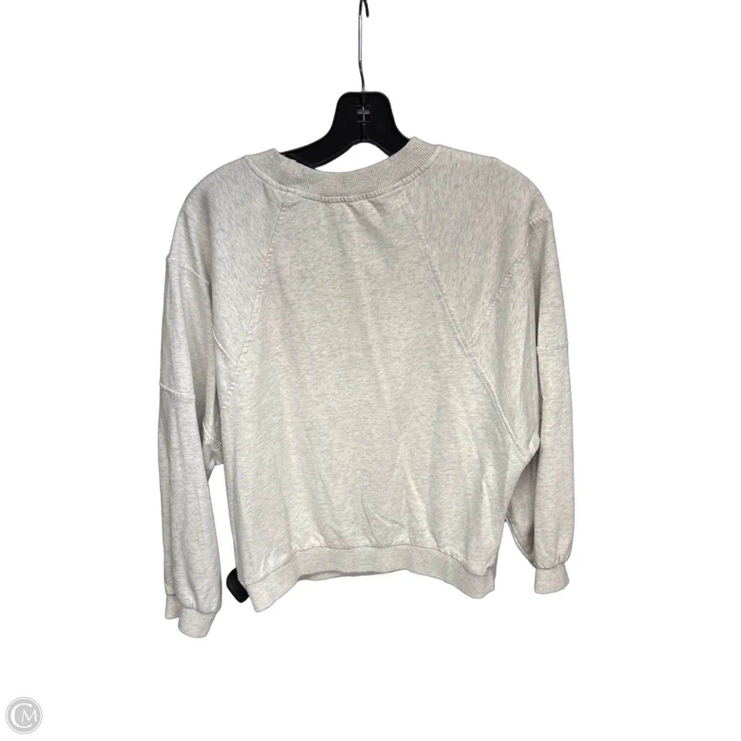 Sweatshirt Crewneck By Merokeety In Grey, Size: M