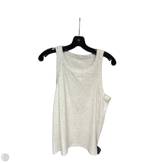 Athletic Tank Top By Gapfit In Grey, Size: L