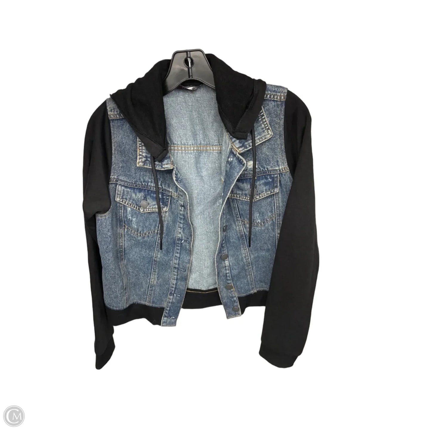 Jacket Denim By Clothes Mentor In Blue Denim