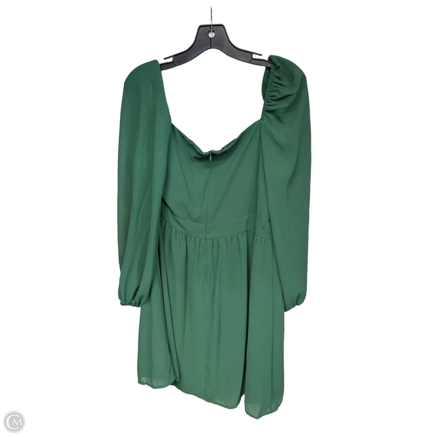 Dress Casual Midi By Shein In Green, Size: 1x