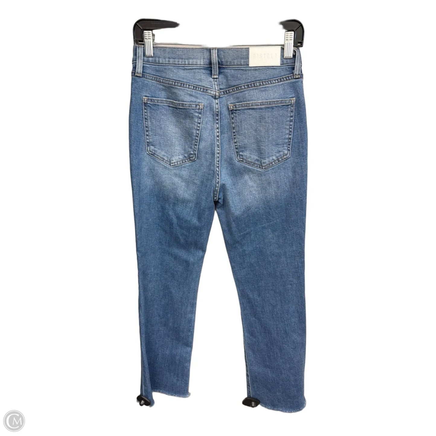 Jeans Straight By Pistola In Blue Denim, Size: 4