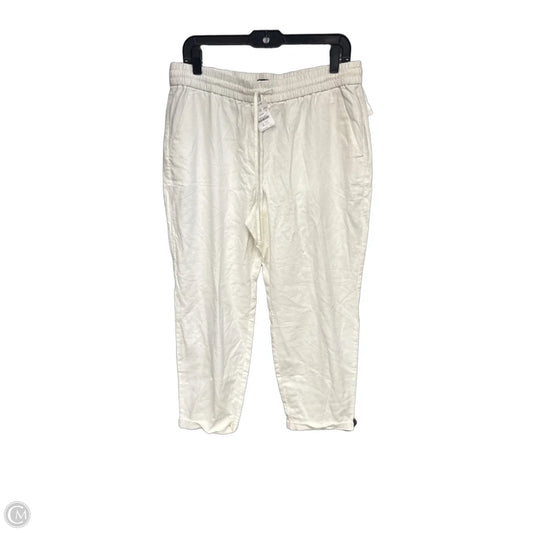 Pants Linen By J. Crew In White, Size: 12