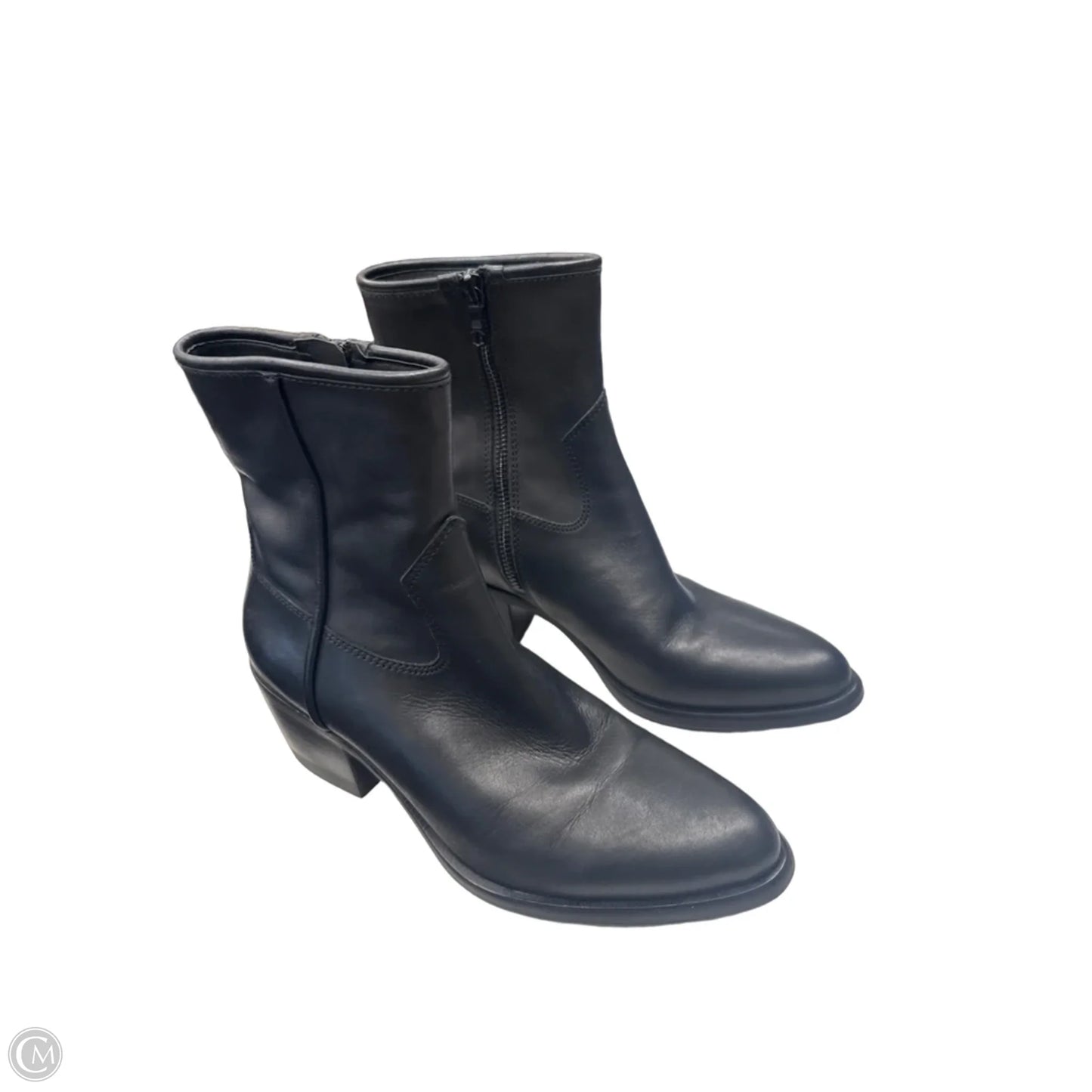 Boots Ankle Heels By Rag And Bone In Black, Size: