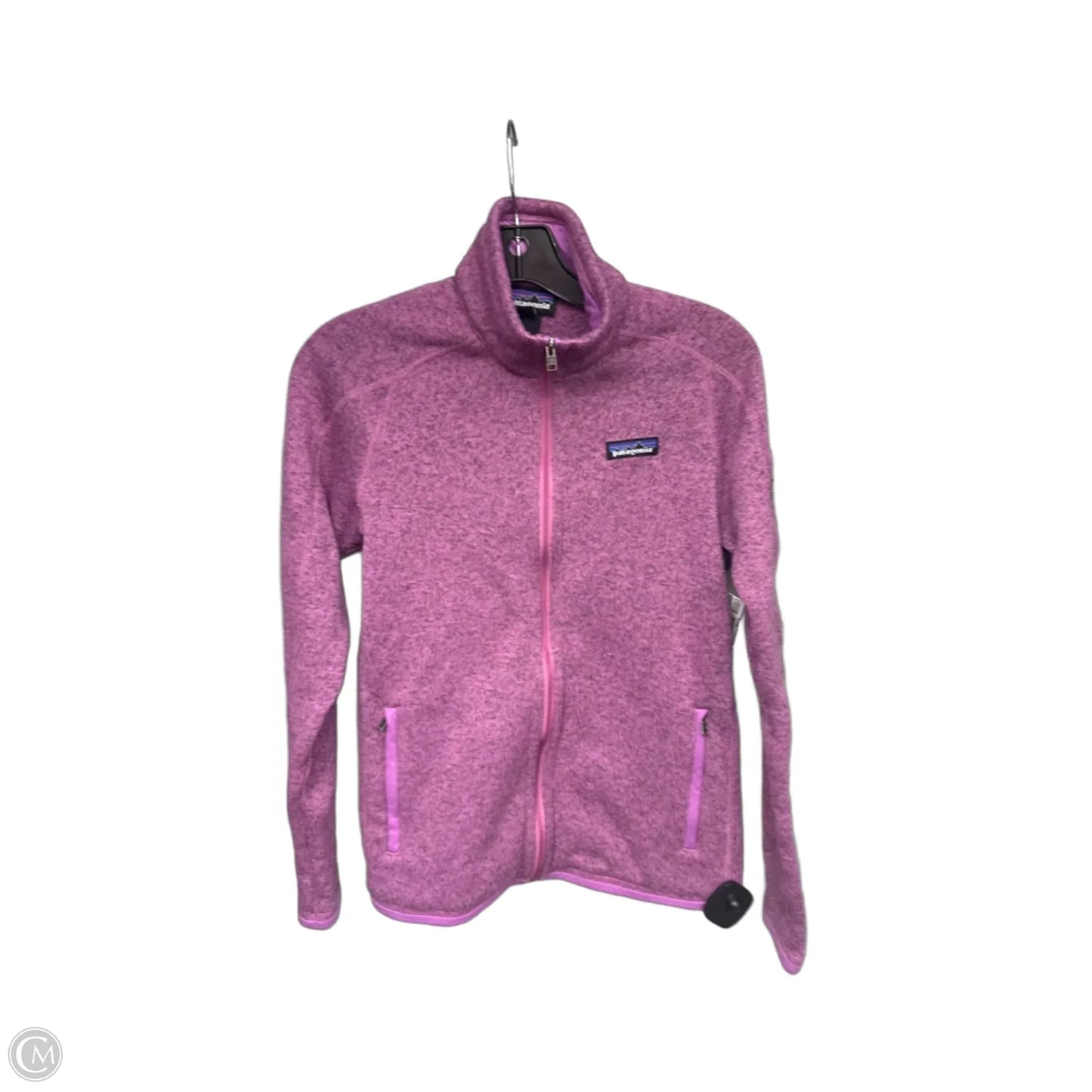 Athletic Jacket By Patagonia In Purple, Size: S
