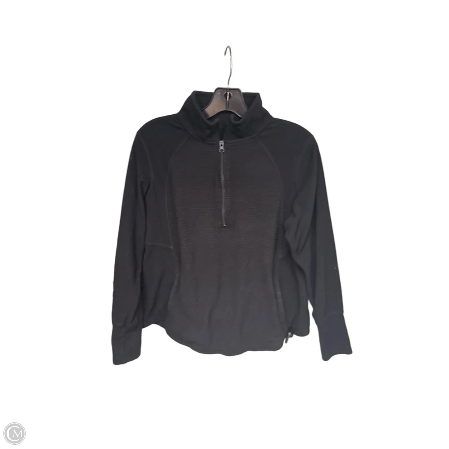 Athletic Jacket By St Johns Bay In Black, Size: Lp