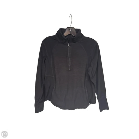 Athletic Jacket By St Johns Bay In Black, Size: Lp