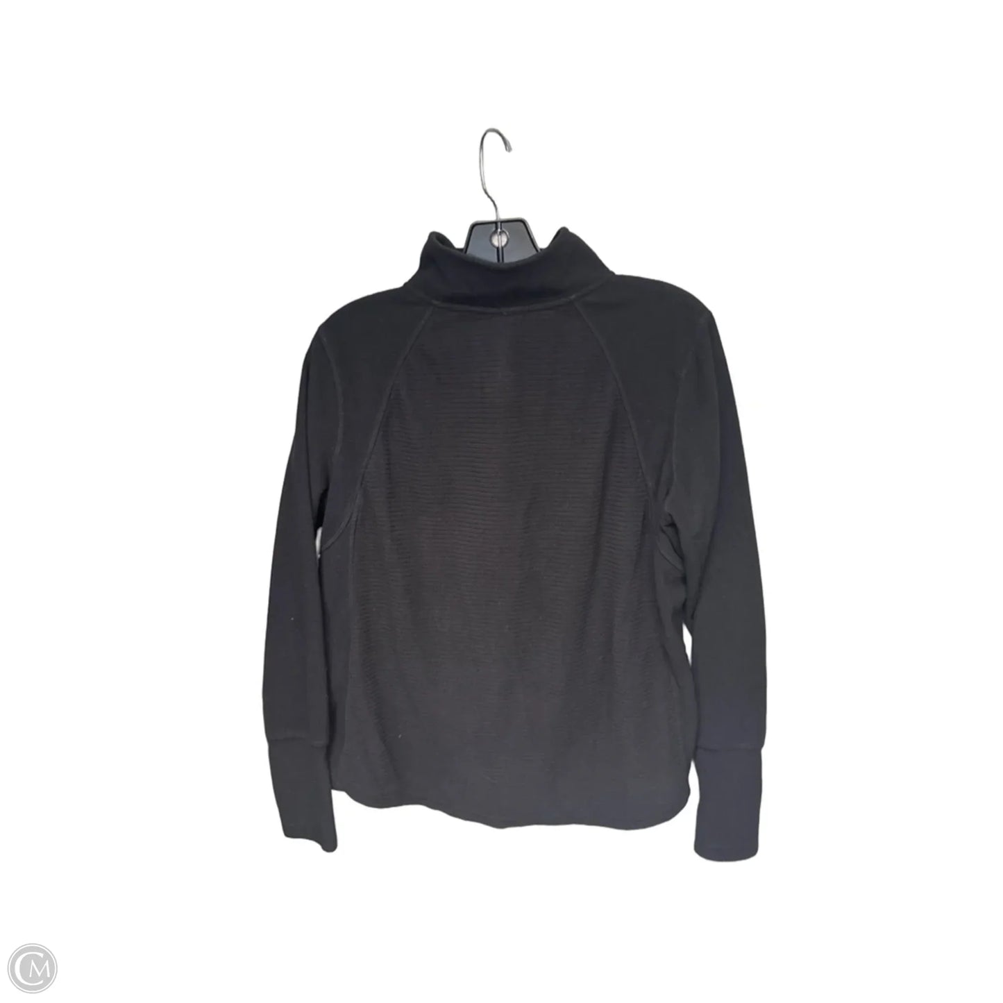 Athletic Jacket By St Johns Bay In Black, Size: Lp