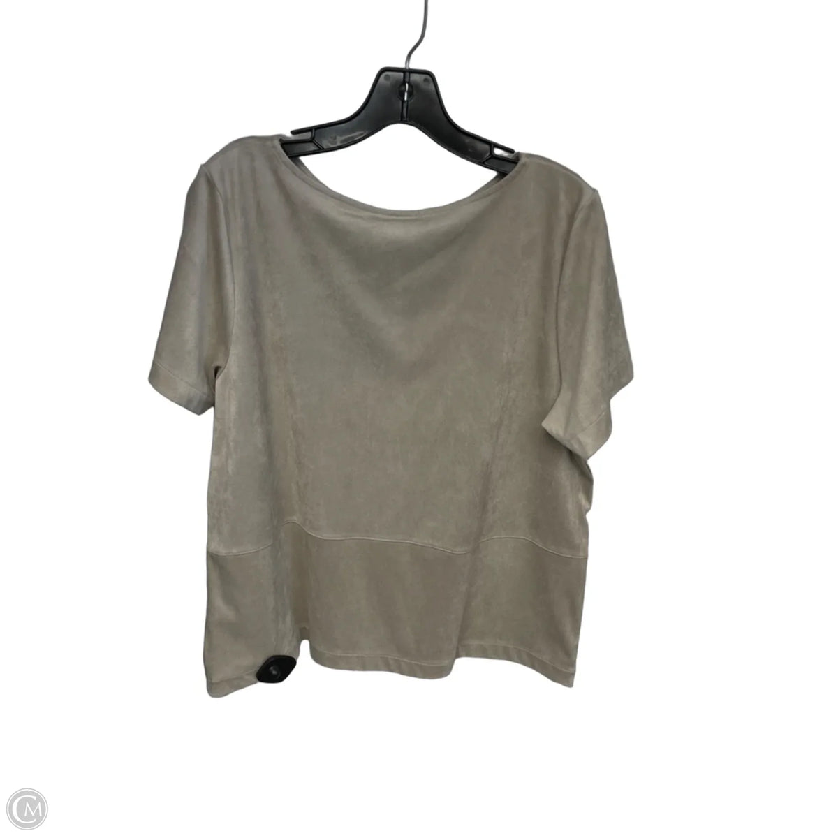 Top Short Sleeve By J. Jill In Beige, Size: Lp