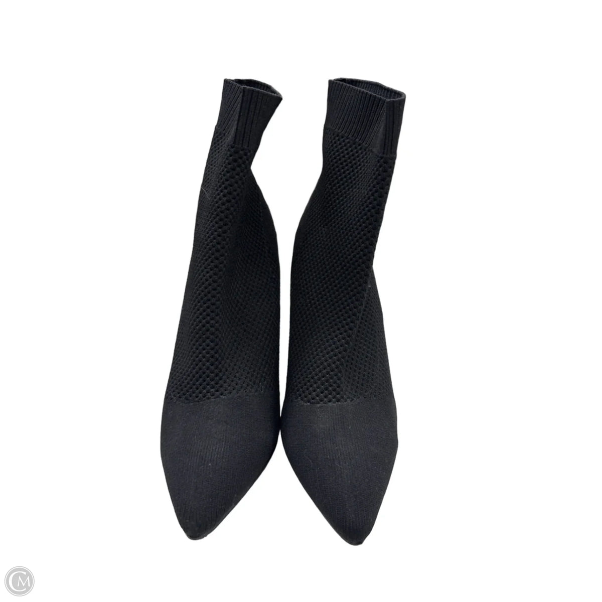Boots Ankle Heels By Mia In Black, Size: 6