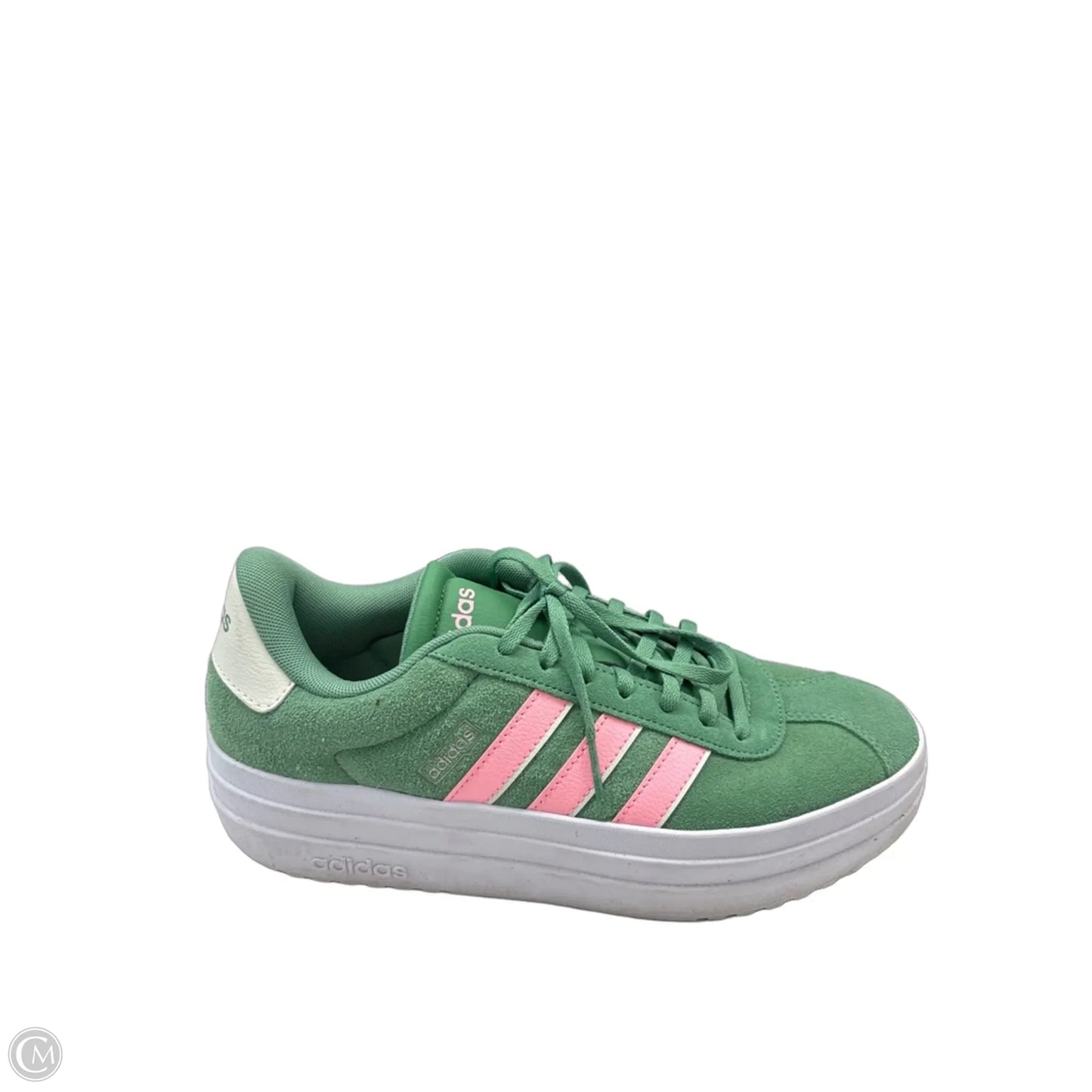 Shoes Athletic By Adidas In Green & Pink, Size: 8.5