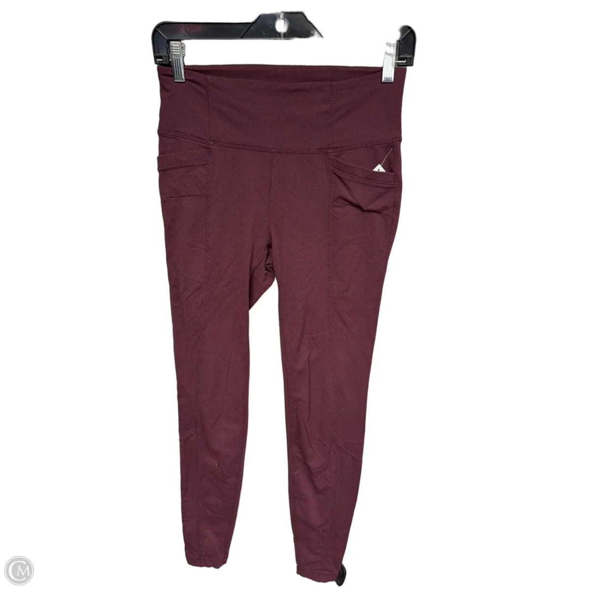 Athletic Leggings By Athleta In Maroon, Size: S