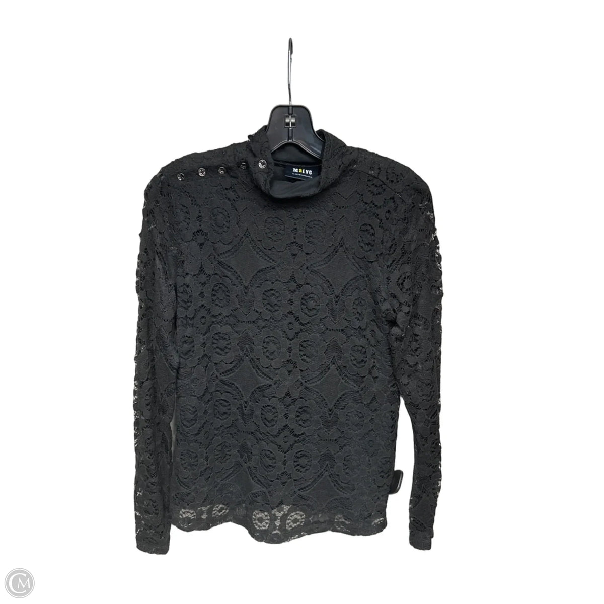 Top Long Sleeve By Maeve In Black, Size: S