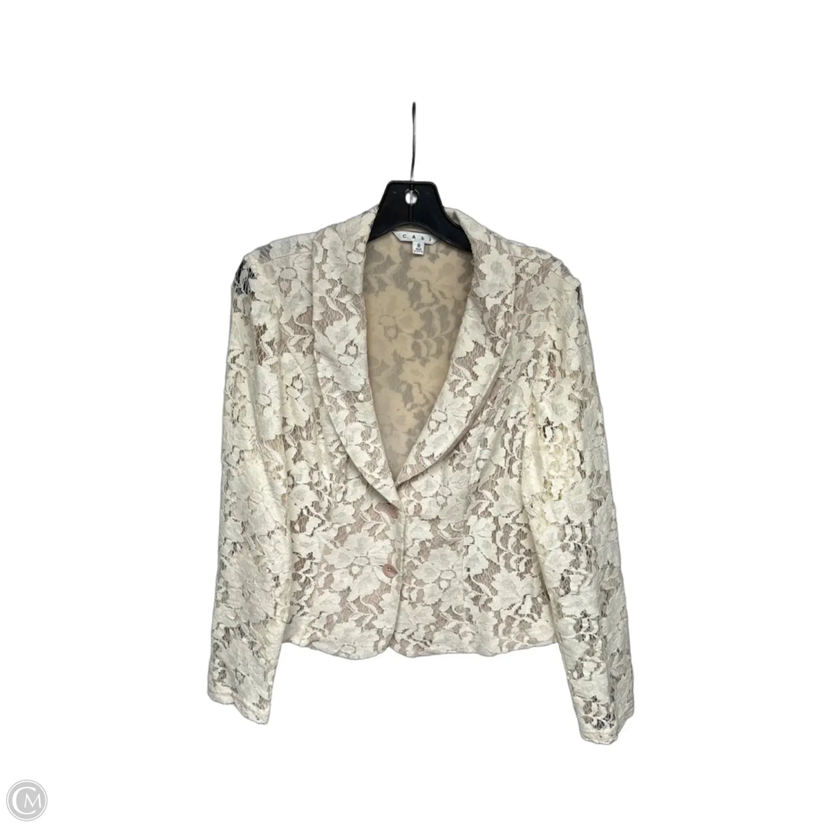 Cardigan By Cabi In Ivory, Size: 6