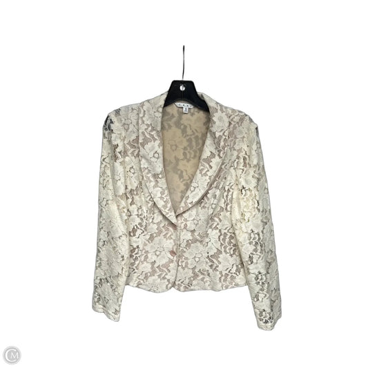 Cardigan By Cabi In Ivory, Size: 6