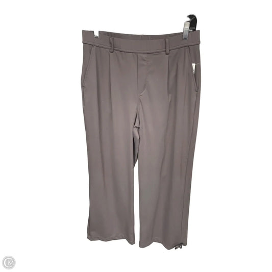 Athletic Pants By Halara In Grey, Size: L