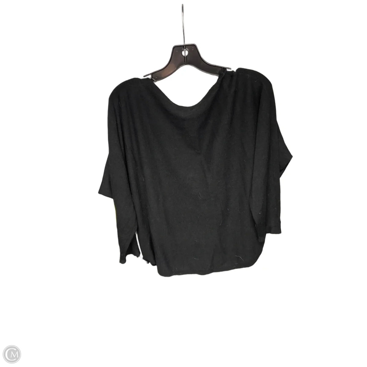 Sweater By Clothes Mentor In Black & Orange, Size: L