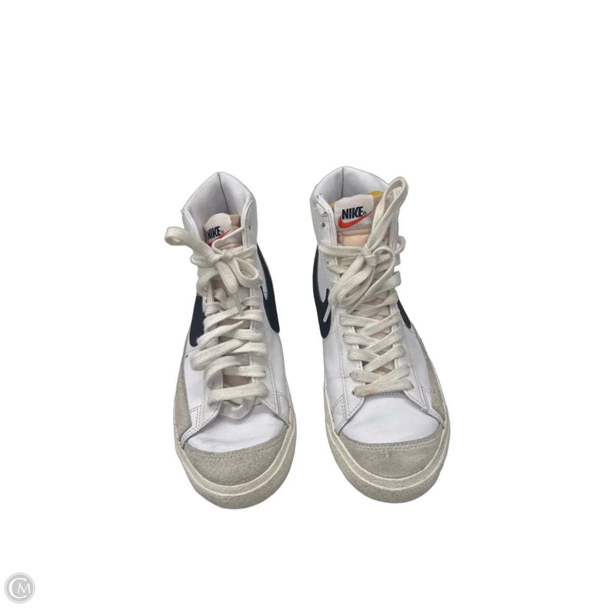 Shoes Athletic By Nike In White, Size: 8