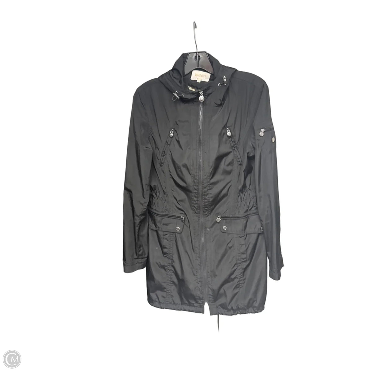Jacket Windbreaker By Laundry In Black, Size: M